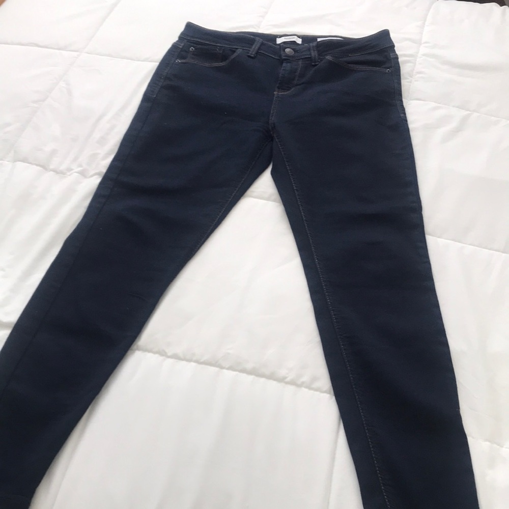 Kensie dark blue mid rise jeans size 30